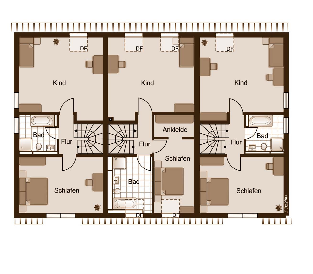 reihenhaus-dachgeschoss-variante-1-zwei-schlafzimmer